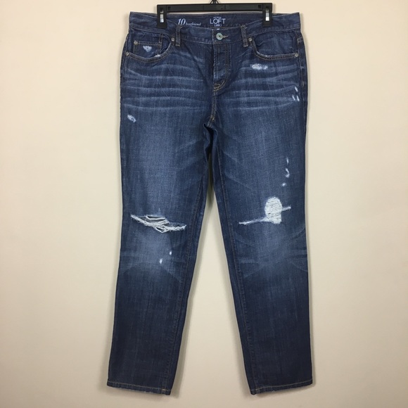 Ann Taylor Denim - Ann Taylor LOFT boyfriend jeans